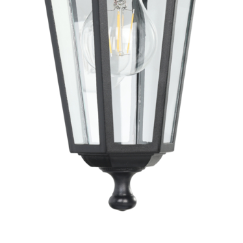 Eglo buitenlamp Laterna zwart hangend