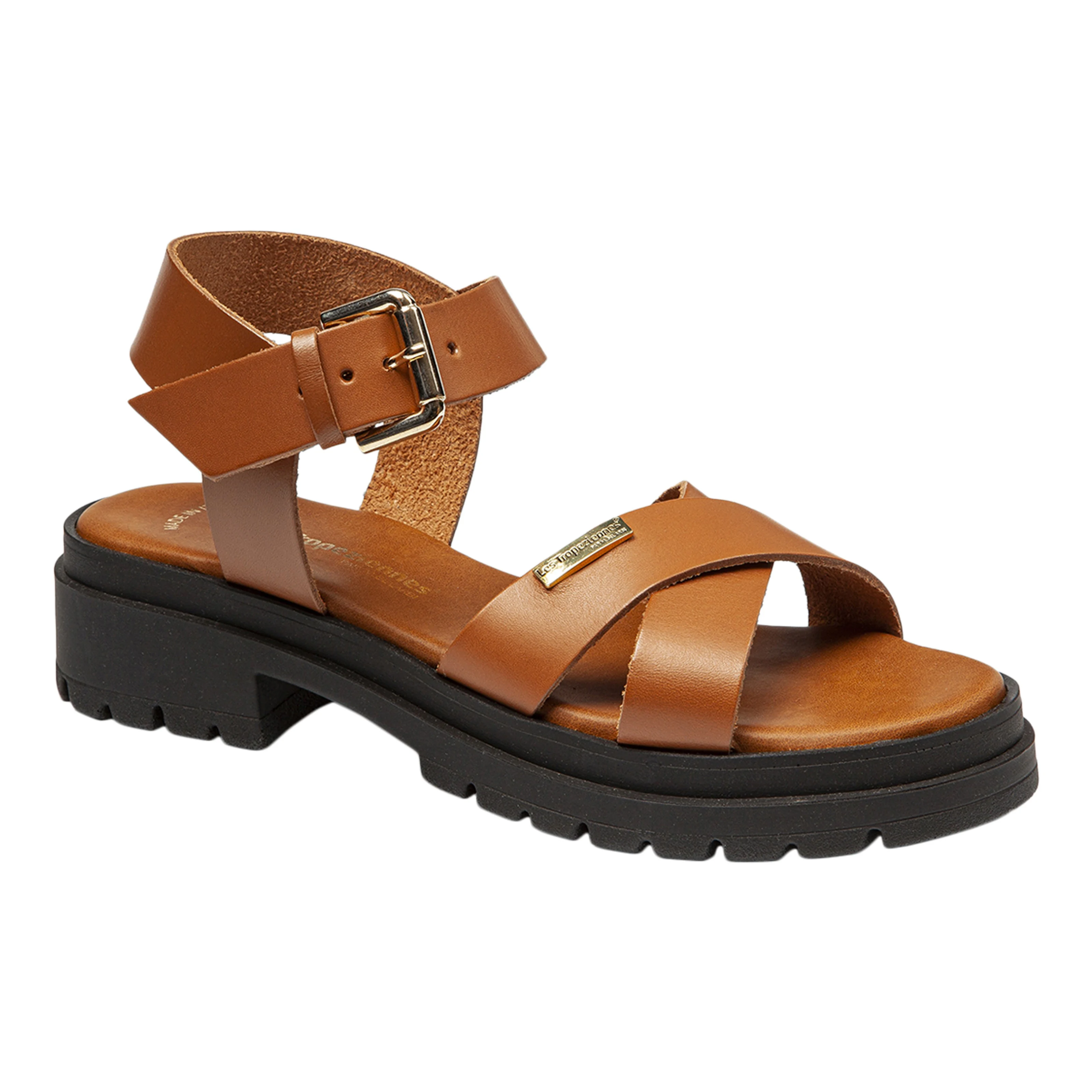 Sandales cuirpar m. Belarbi tiha | Marron