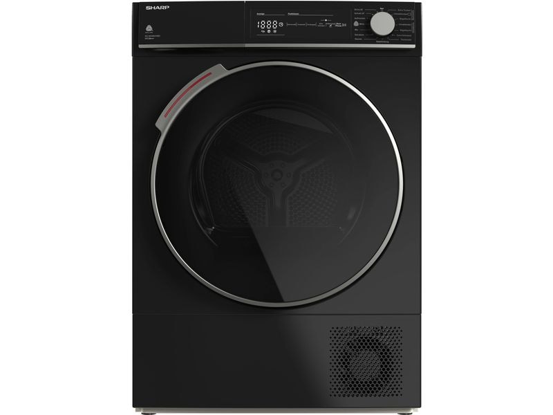 Sharp Wäschetrockner KD-NHH8S9GB3-DE Rechts Wärmepumpentrockner