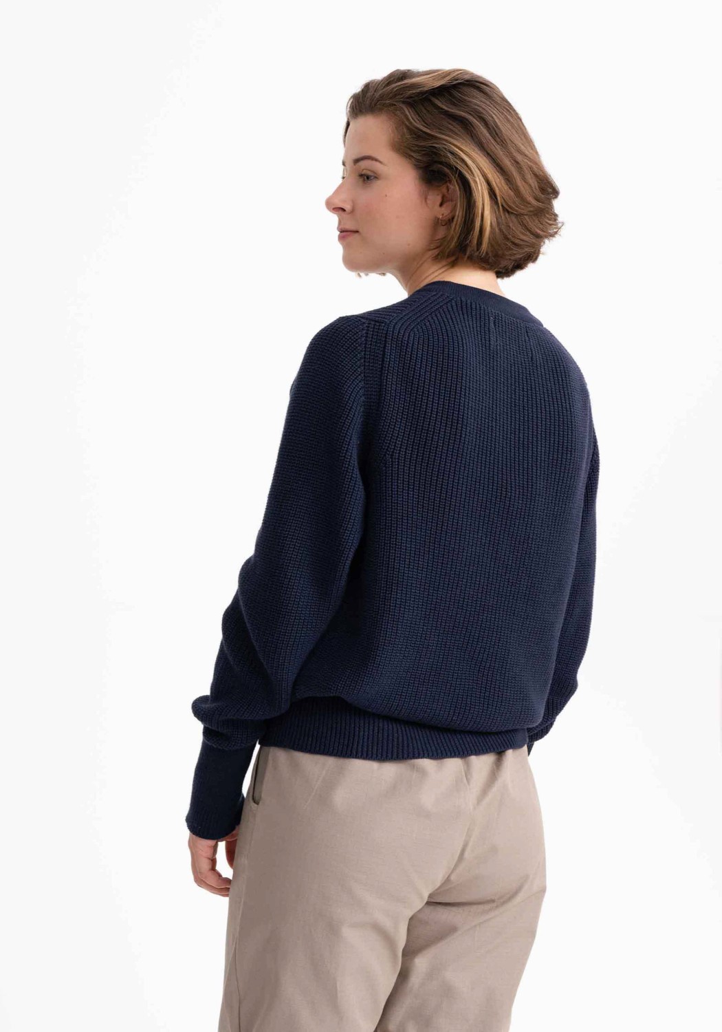 Mela Strickpullover Gauri Navy