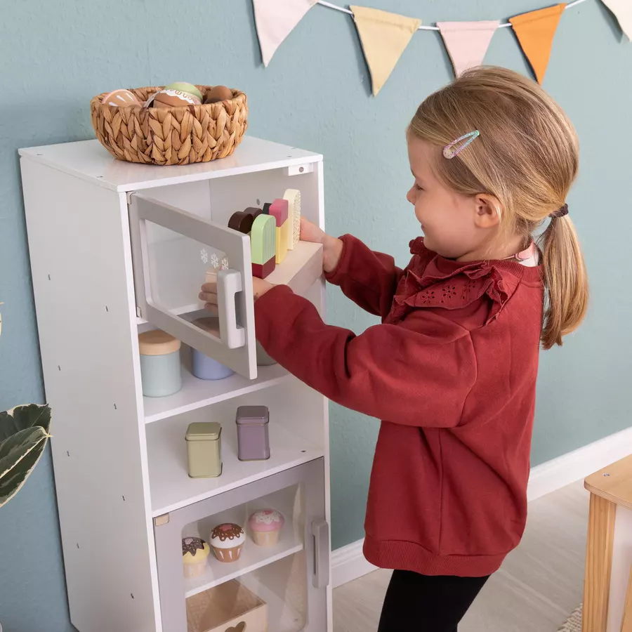 MUSTERKIND® Kaufladen- Cassia - weißnaturwarmgrau
