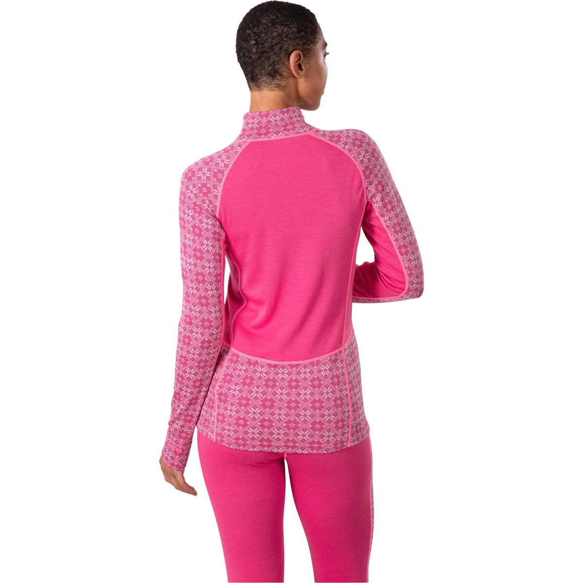 Kari Traa Rose Merinould Light 1/2 Zip Skiundertrøje Dame