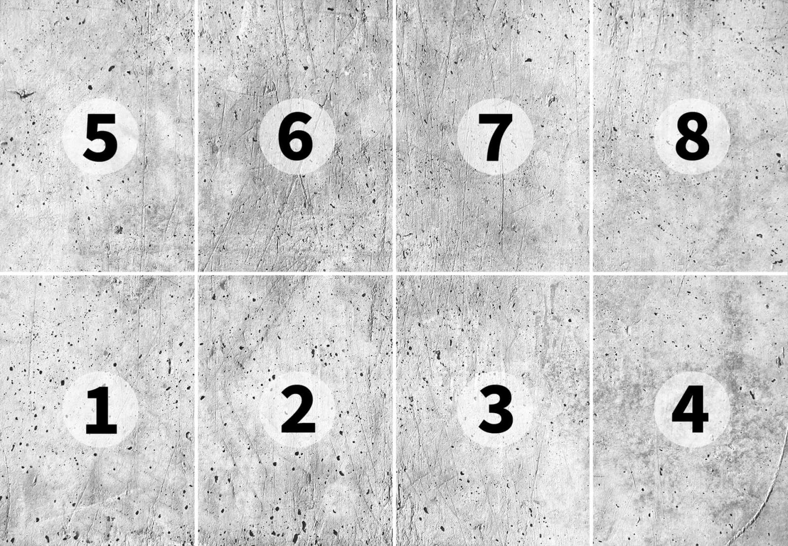 Fototapete DESIGNWALLS 2.0 - grau - Beton - 2,5 Meter