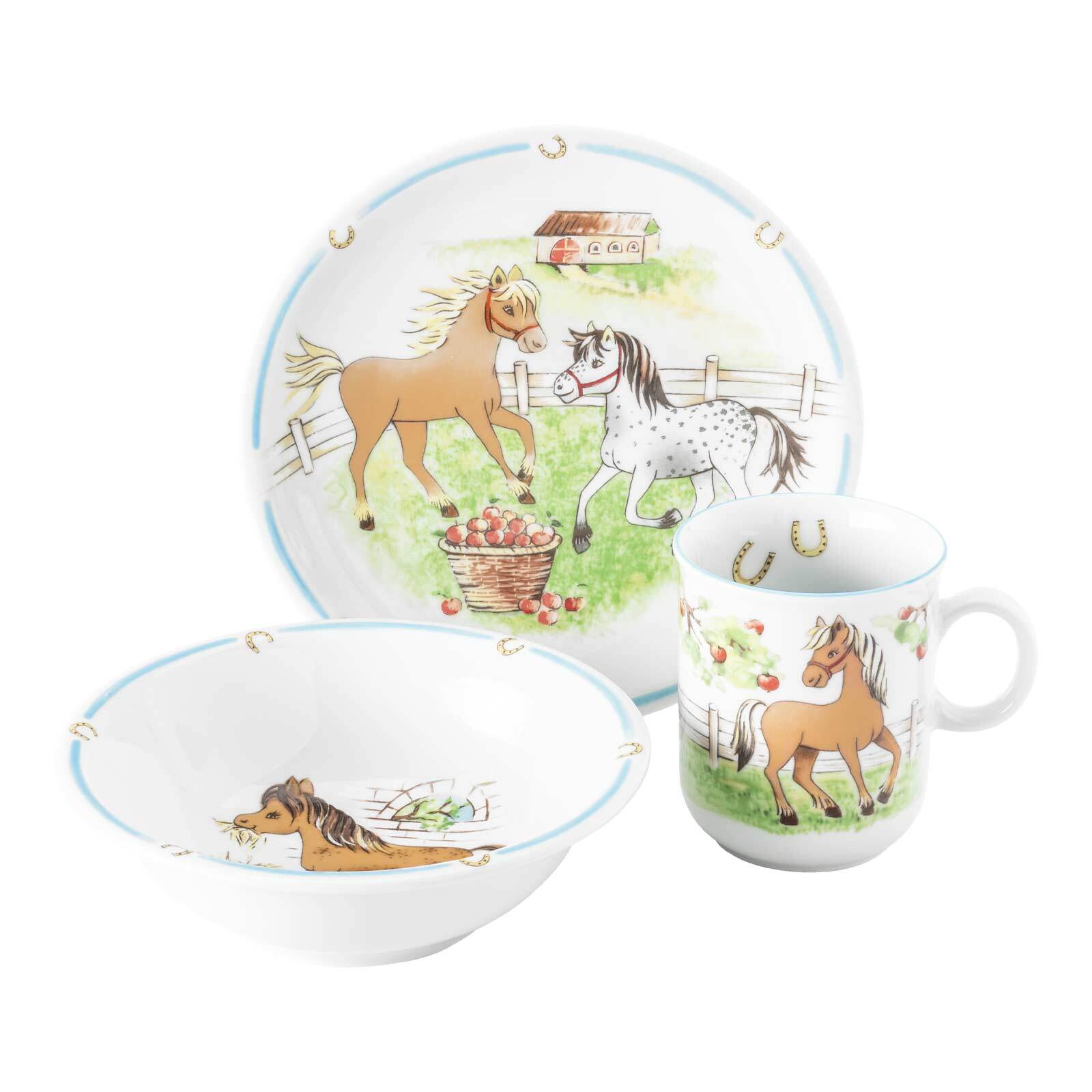 Seltmann Weiden Kindergeschirr Set Compact Mein Pony