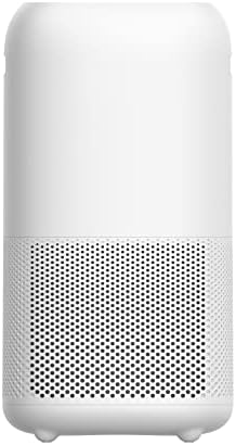 Amazon Basics   Purificateur d'air, Couvre jusqu'à 12 m², Filtres à air True HEPA et au charbon, CADR 100 m²/h, Élimine 99,97 % des allergènes (pollen, poussière, fumée), Prise européenne, Blanc : Cuisine et Maison