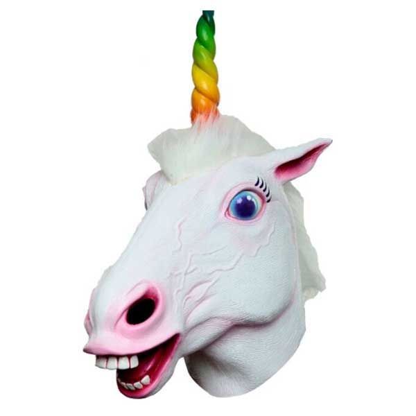 Ghoulish Máscara De Cabeça De Unicórnio Orgulho One Size Multicolor