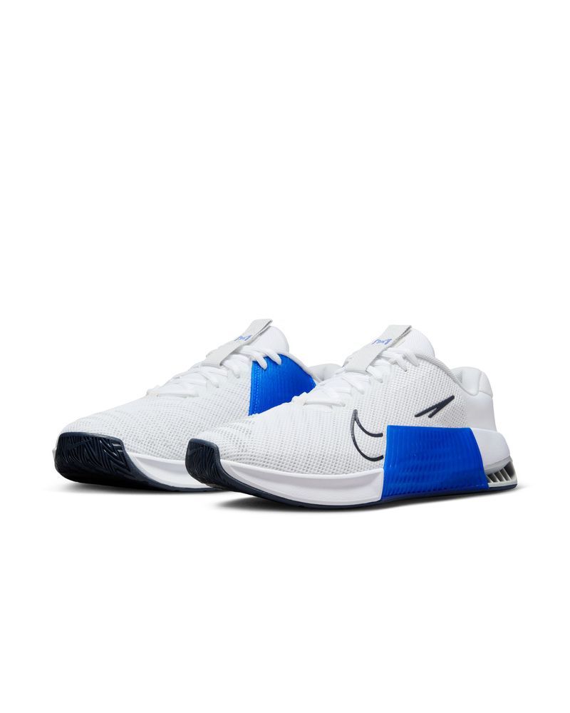 Chaussures de training Nike Metcon 9 Blanc & Bleu pour homme
