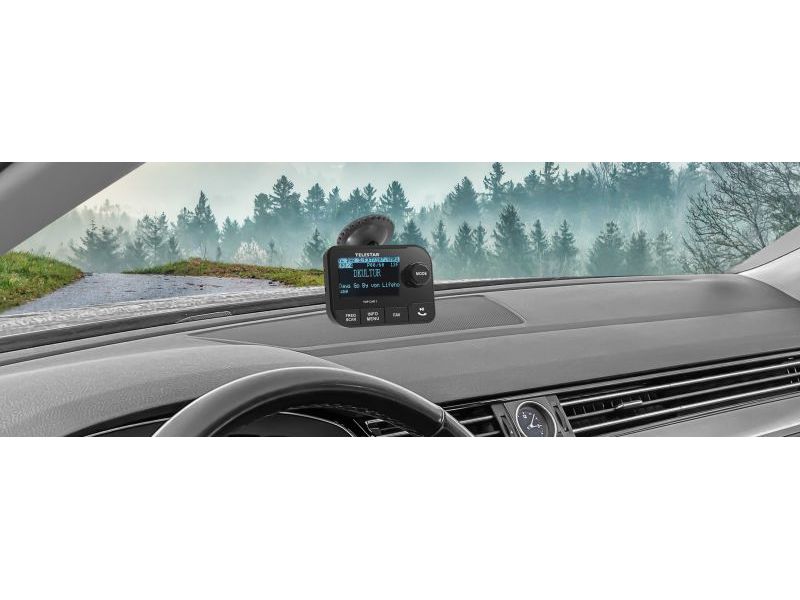 Telestar Adapter TOP CAR 1 Schwarz Fahrzeugadapter mit DAB  Tuner