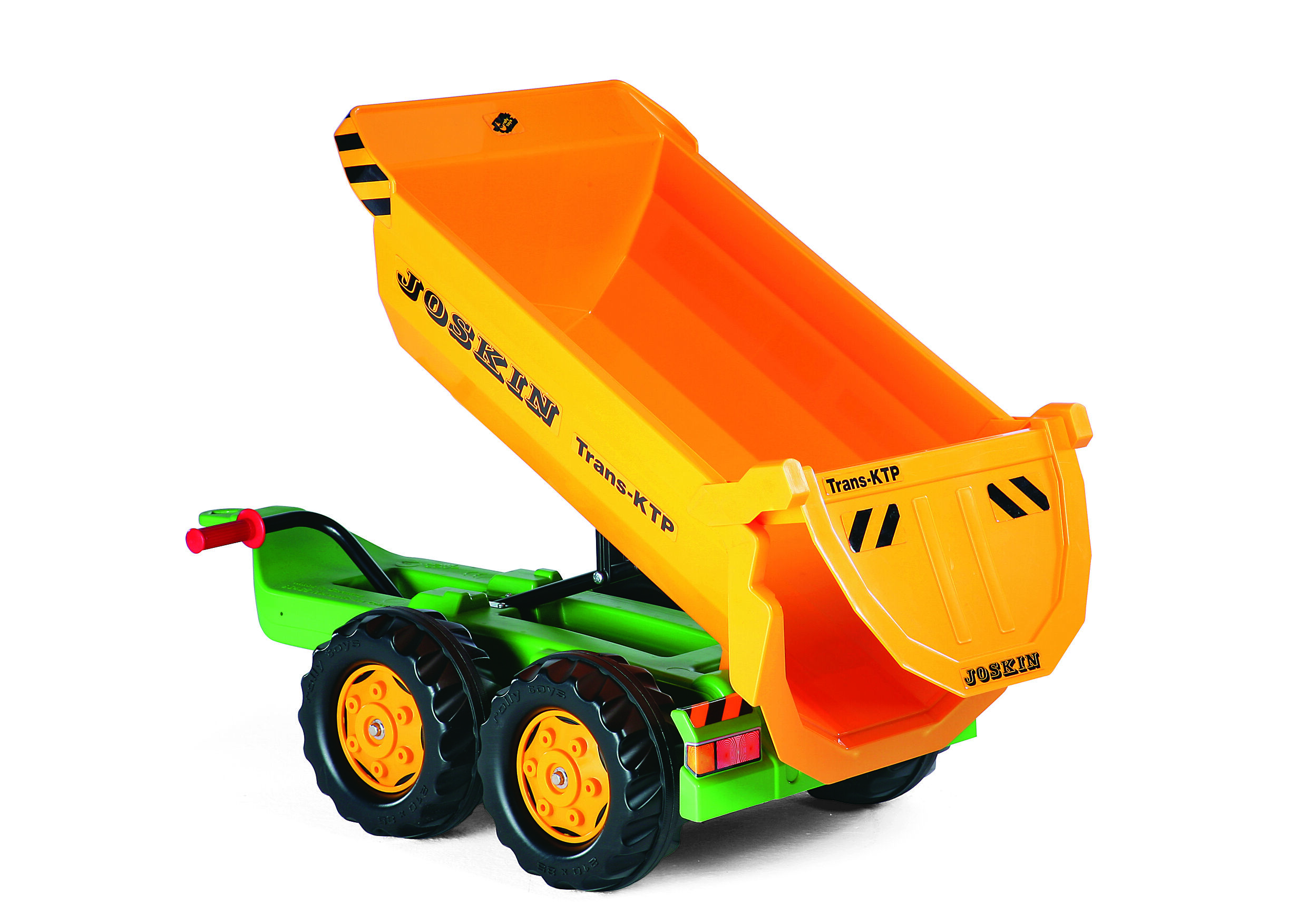 Rolly toys Halfpipe Joskin - Trailers & Aanhangers - Geel