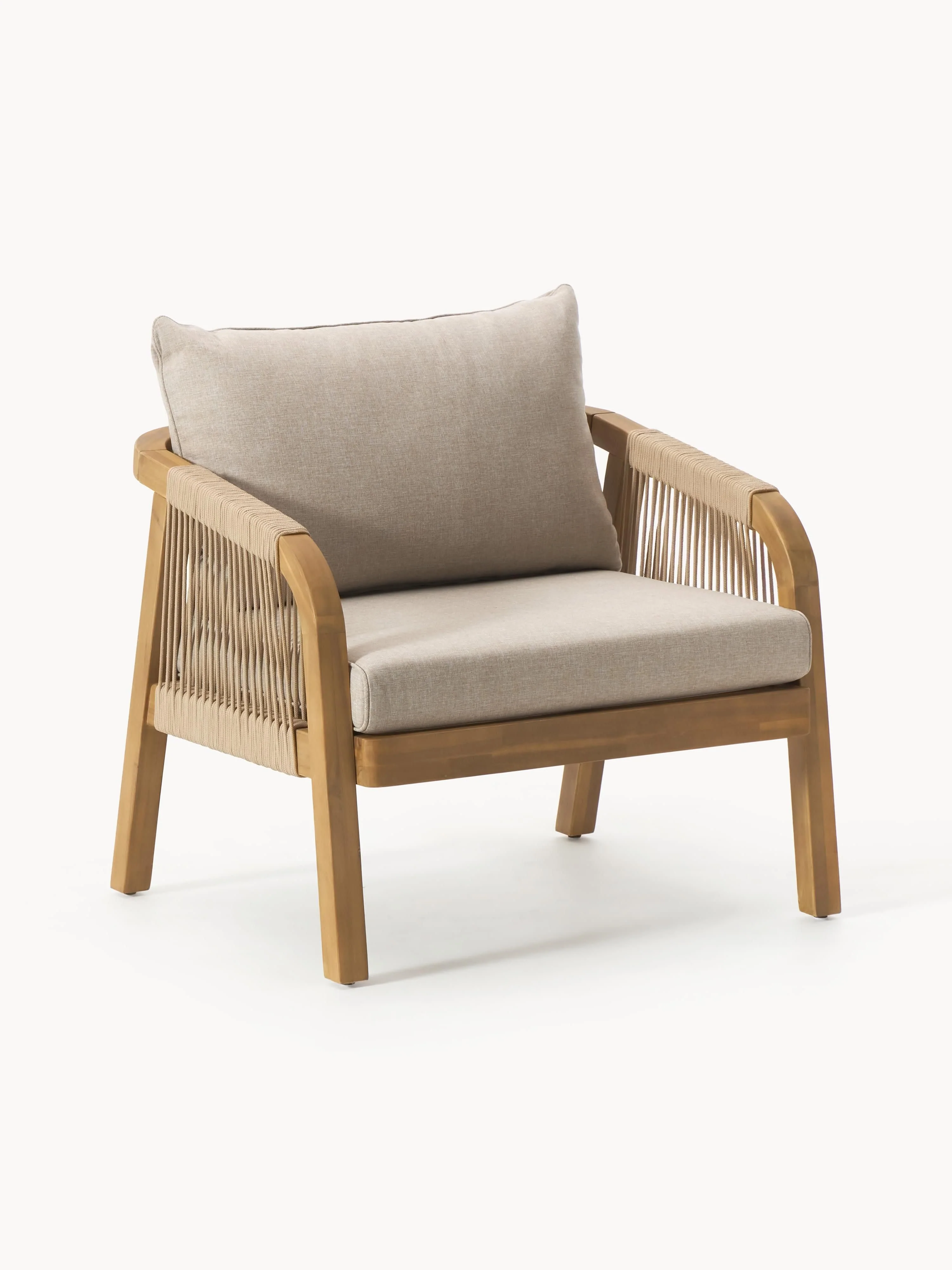 Tuin loungeset Lu van acaciahout, 4-delig