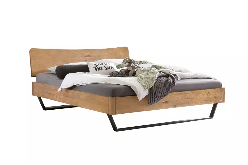 Massivholzbett Lounge 160 x 200 cm