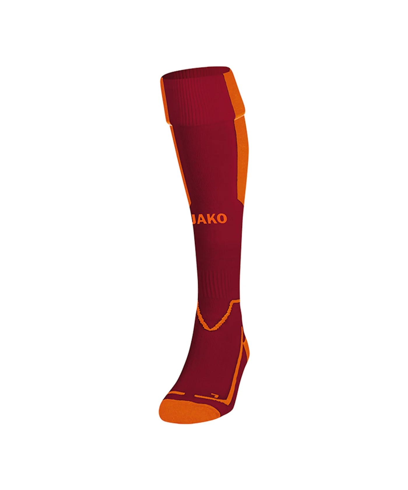 JAKO Lazio Stutzenstrumpf Rot Orange F13