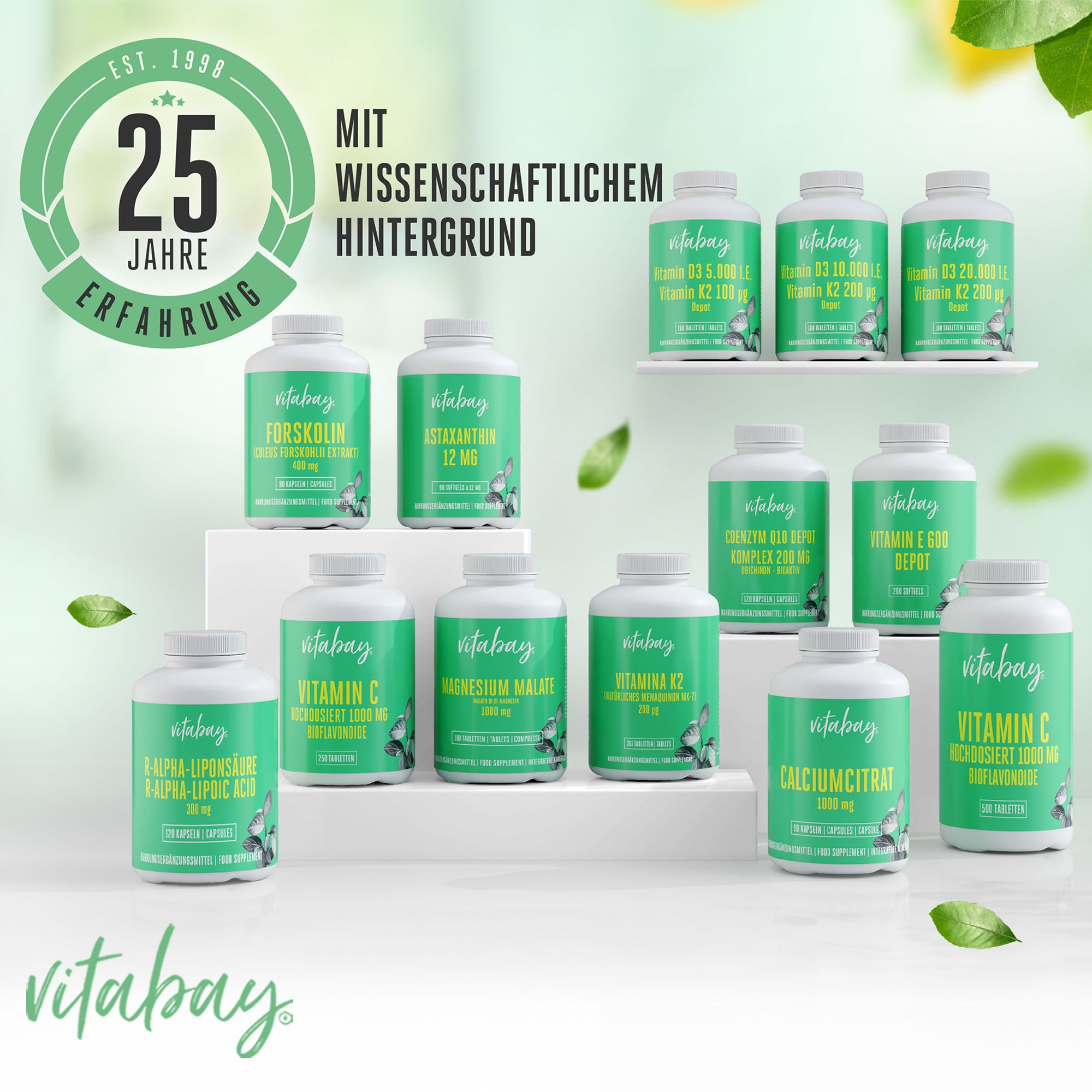 Vitabay Vitamin E 600 IE Depot