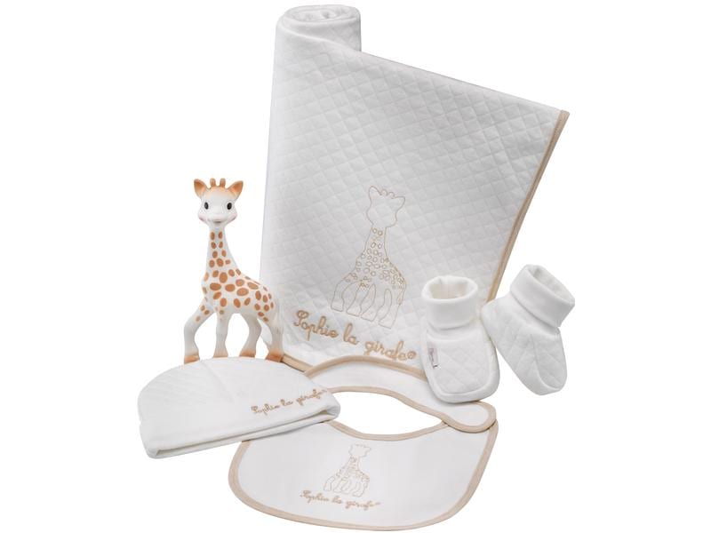 Sophie la girafe Geschenkset Mein erstes Outfit Klassisches Set zur Geburt