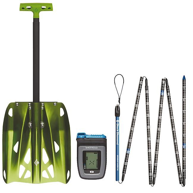 BLACK DIAMOND - PACK DVA ALPINE AVY SAFETY SET (RECON LT+PELLE+SON