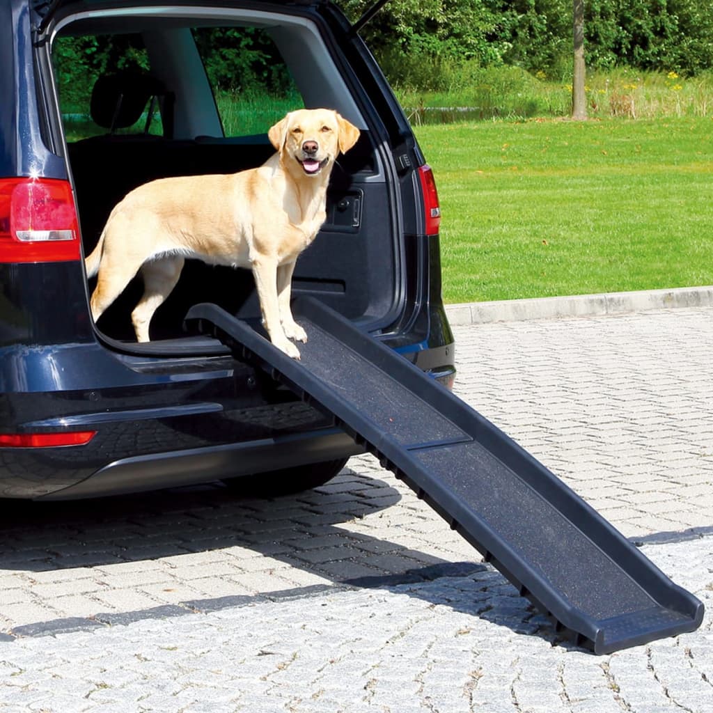 Rampe pour animaux de compagnie 40x156 cm 90 kg noir