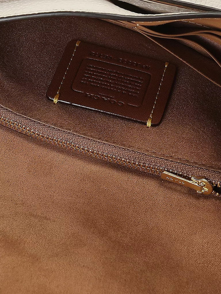 COACH Ledertasche - Mini Bag TABBY creme