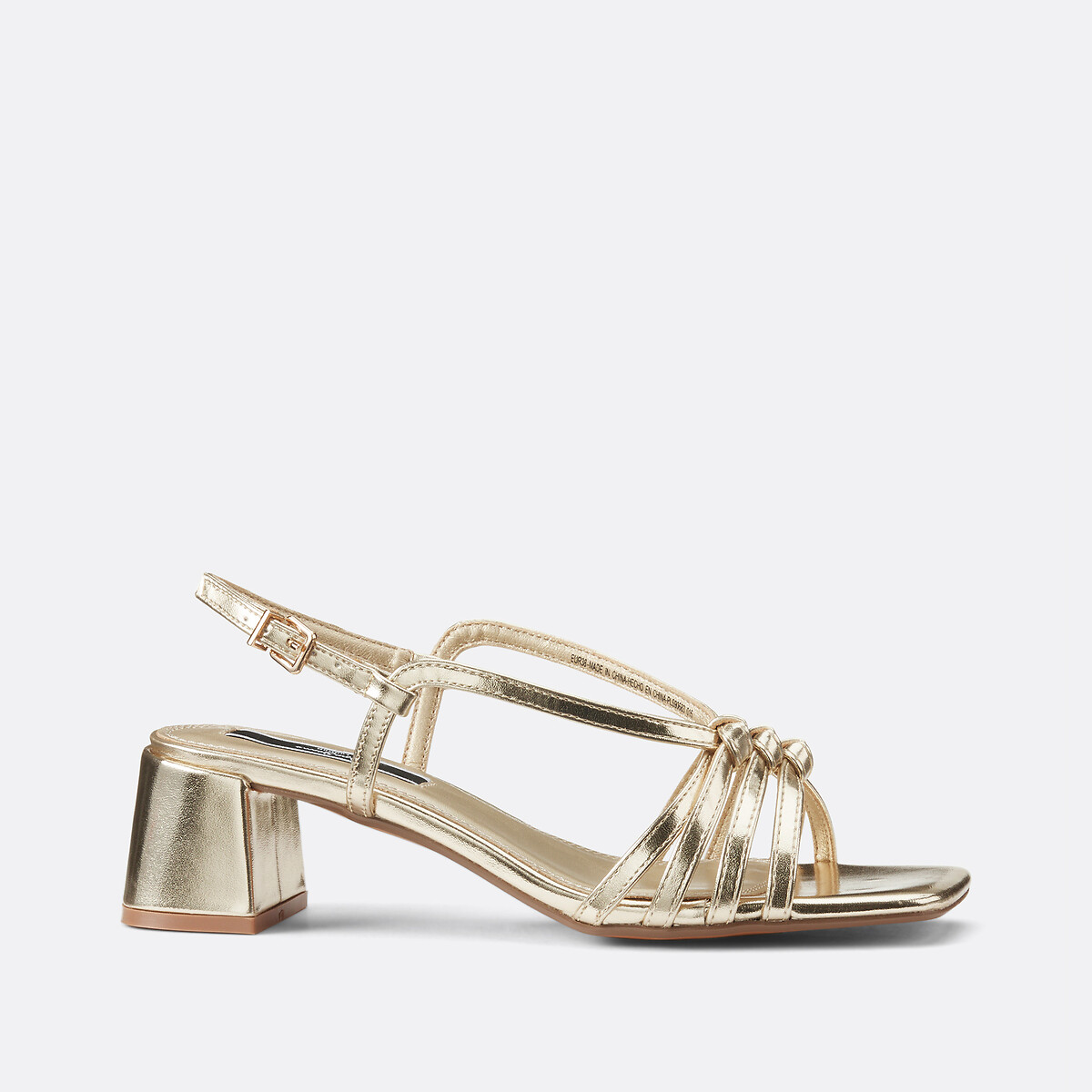 PEPE JEANS<br>Sandálias Zoe com salto metálico