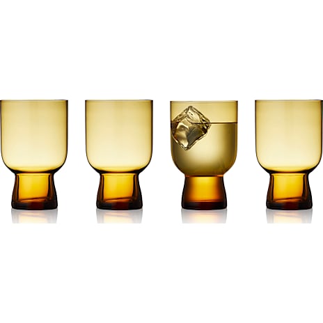 Lyngby Glas Sorrento vandglas (30cl) - gul