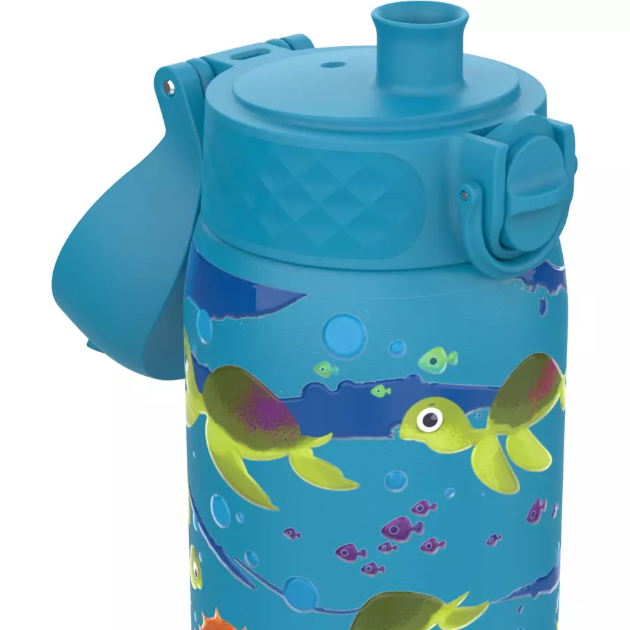 ion8 Kinder-Wasserflasche Edelstahl 400 ml dunkelblau