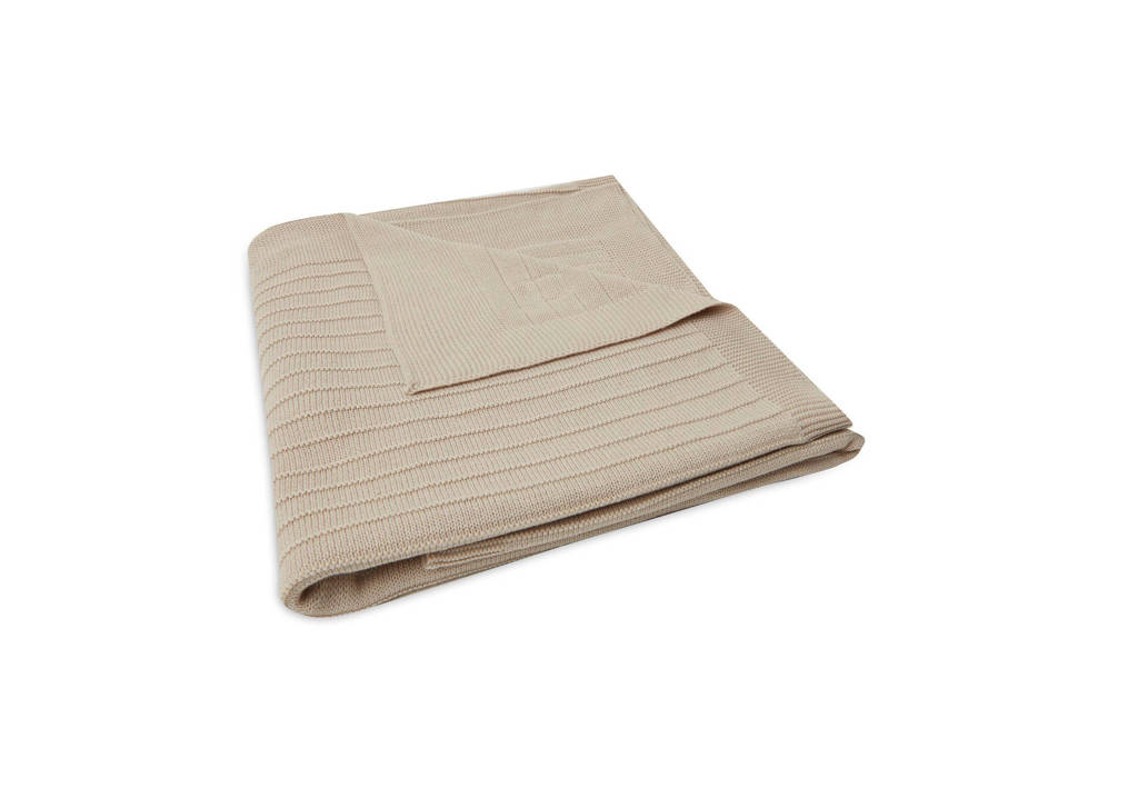 ledikantdeken Pure Knit Nougat