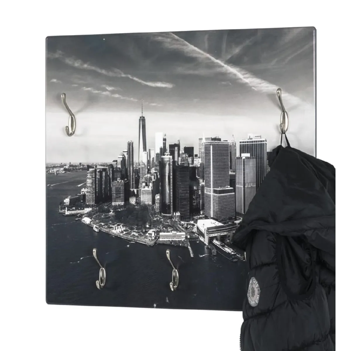 Pegane Garderobe murale Skyline