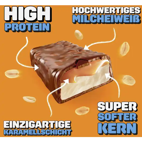SOFT & FLUFFY Protein Bar Peanut Caramel
