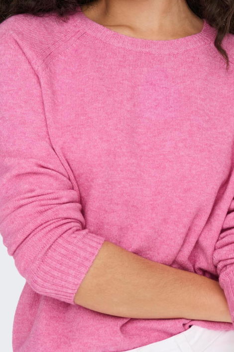 Only roze dames trui