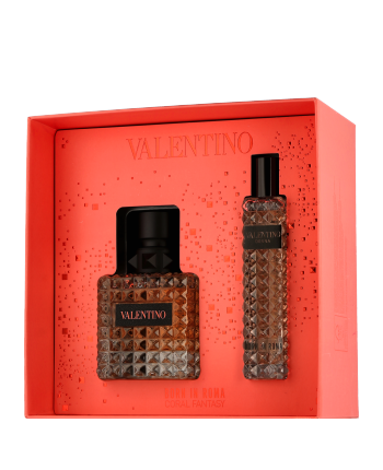 Valentino Donna Born In Roma Coral Fantasy Set mit Mini EdP Spray 50ml-15ml