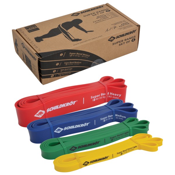 Schildkröt Fitness - Super Band 4er Set - Élastique fitness