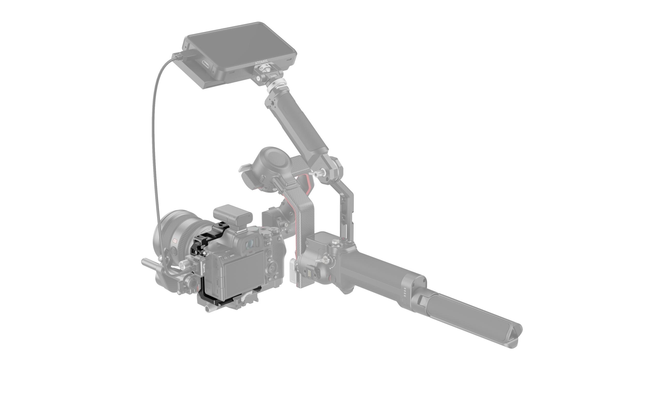 Cage Half Sony AlphaKamera Halbkäfig für Zubehörmontage