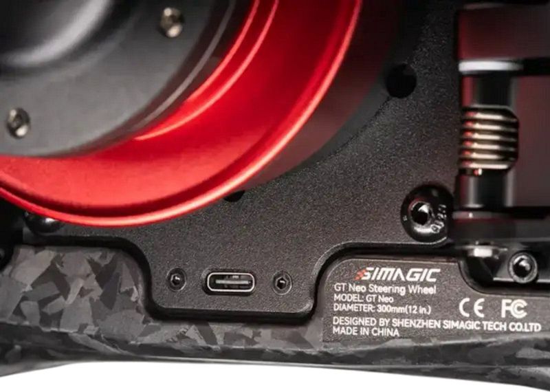 Simagic - GT Neo - Controller - Zwart - Koolstofvezel
