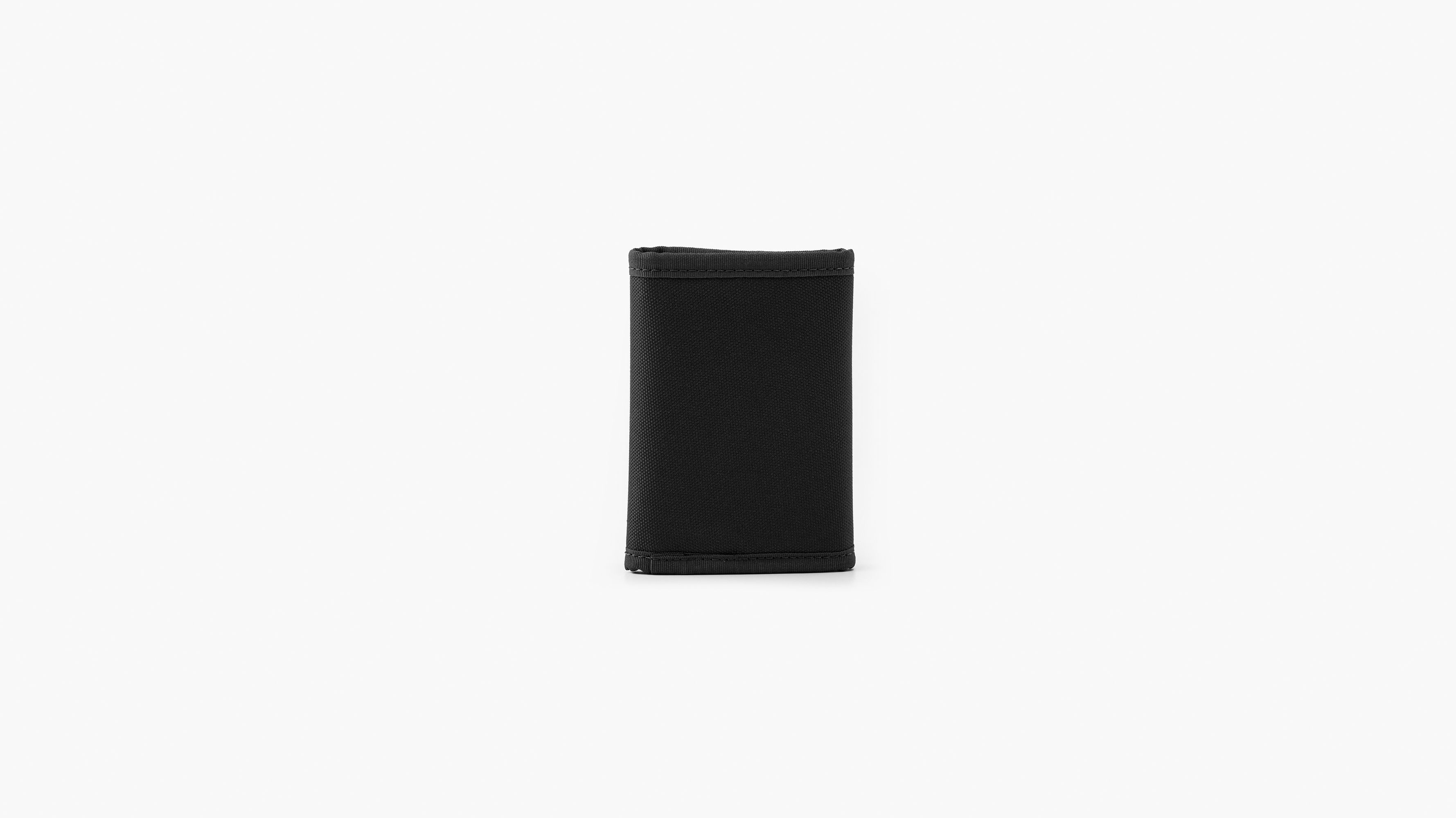 Portefeuille à trois volets - Regular Black - Noir