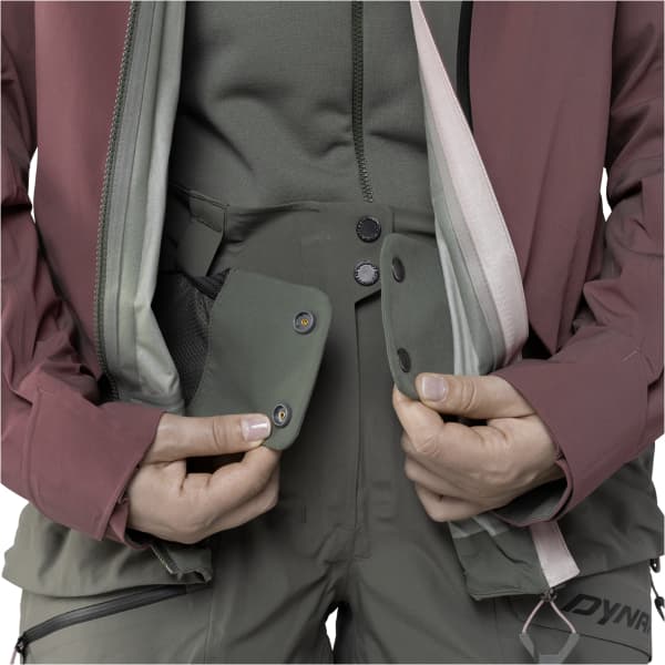 Veste ski de randonnée DYNAFIT TIGARD 3L STRETCH JKT W DARK ROSE