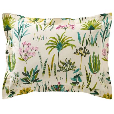 Linge de lit fleurs exotiques - BECQUET CRÉATION
