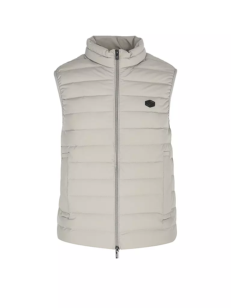 EMPORIO ARMANI Daunen Steppgilet grau