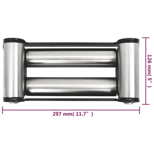 vidaXL Rulleklyss 4-veis stål 8000-13000 lbs