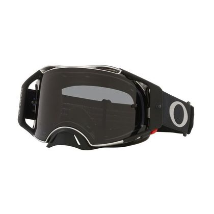 Masque cross Oakley AIRBRAKE MX TUFF BLOCKS ECRAN DARK GREY 2024 - Noir