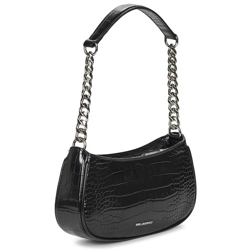 Karl Lagerfeld - K/KAMEO SHOULDERBAG CROC Negro