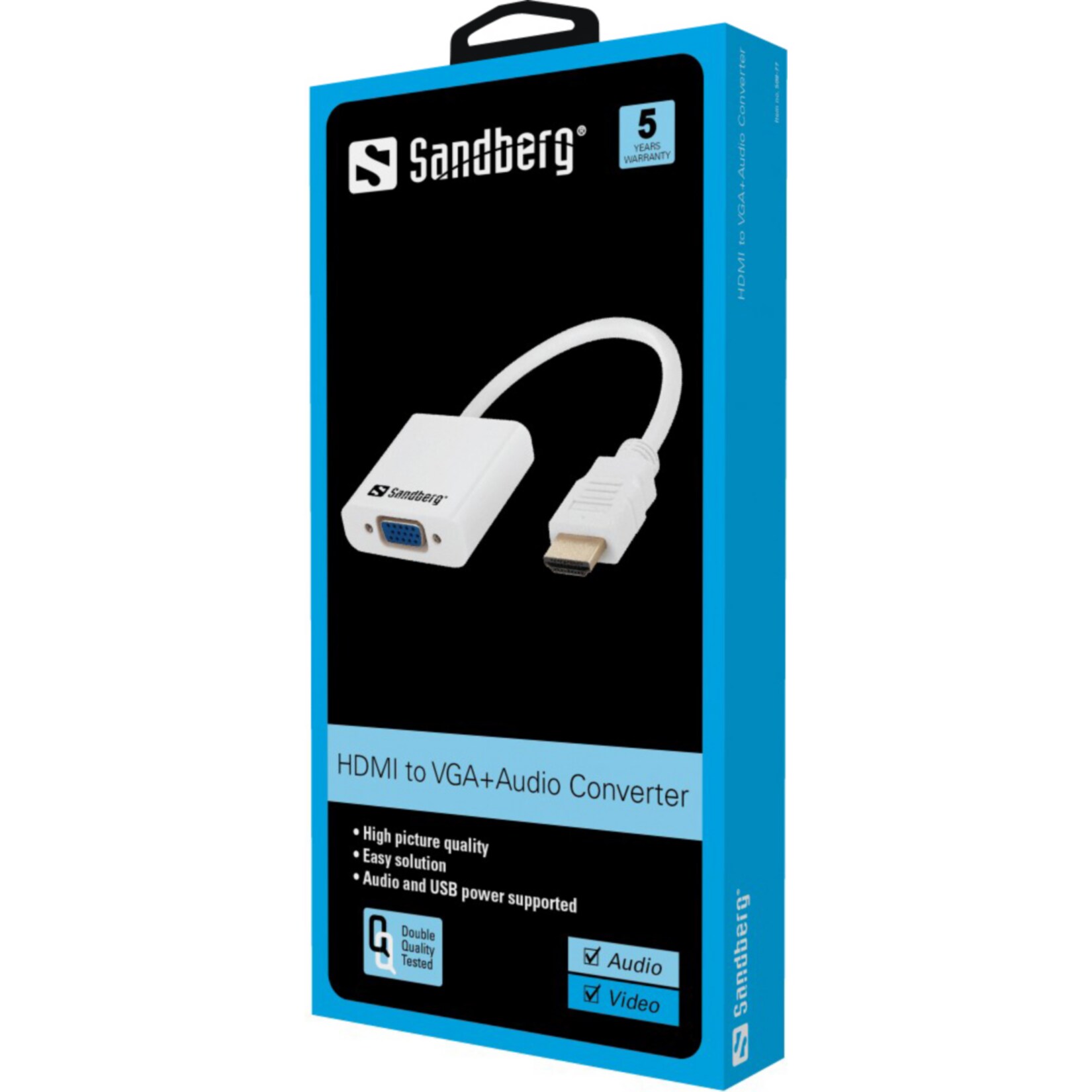 SANDBERG HDMI zu VGA Audio-Konverter