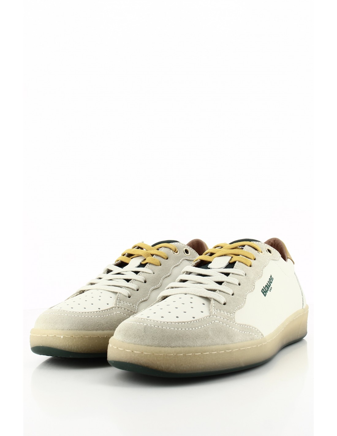 blauer Basket de ville Homme murray01Blanche