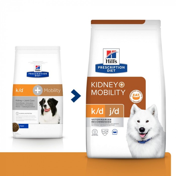 HILL'S Prescription Diet k/d j/d Kidney + Mobility - Croquettes pour chien