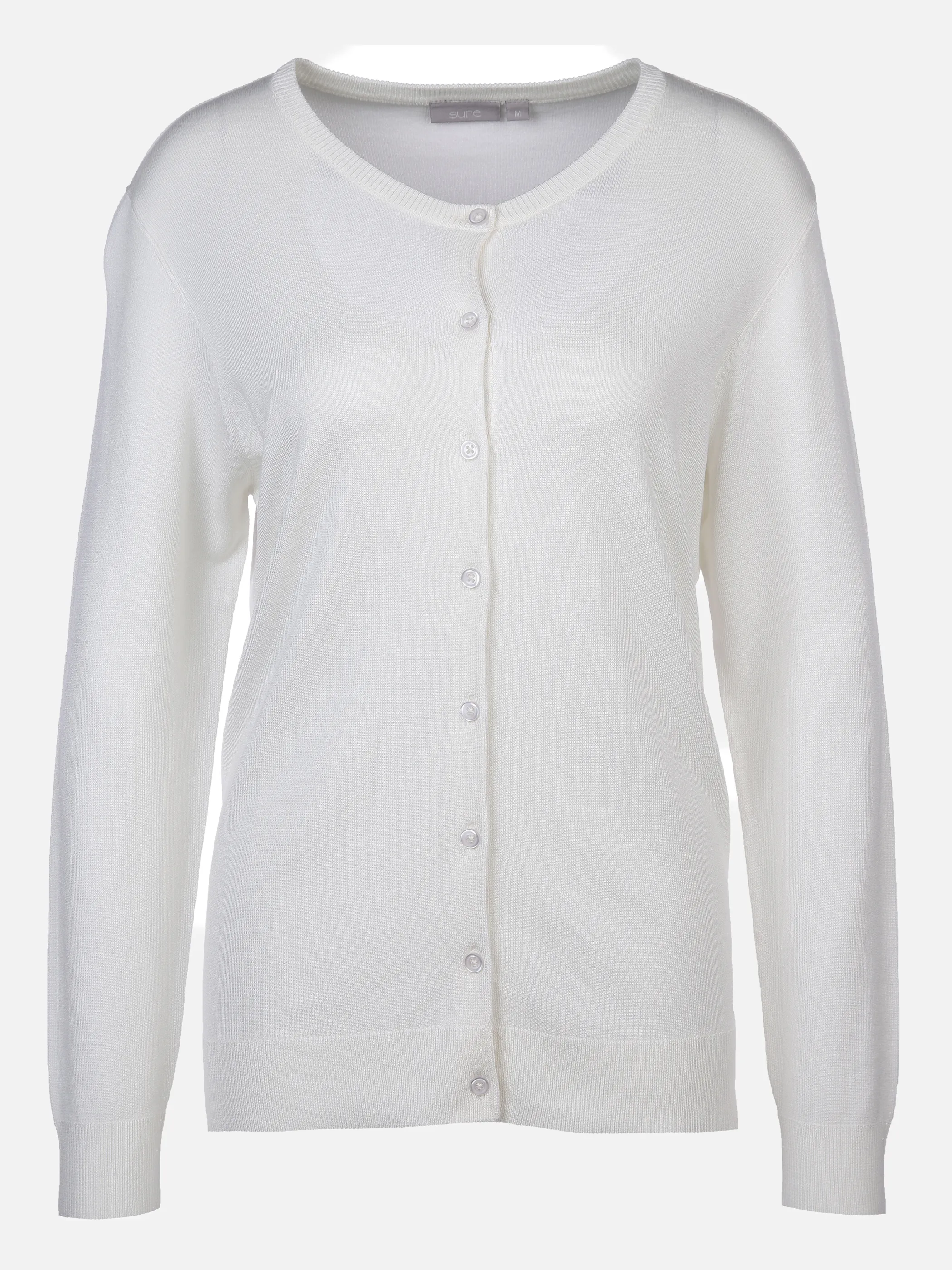 Damen Strickcardigan mit Rundhals