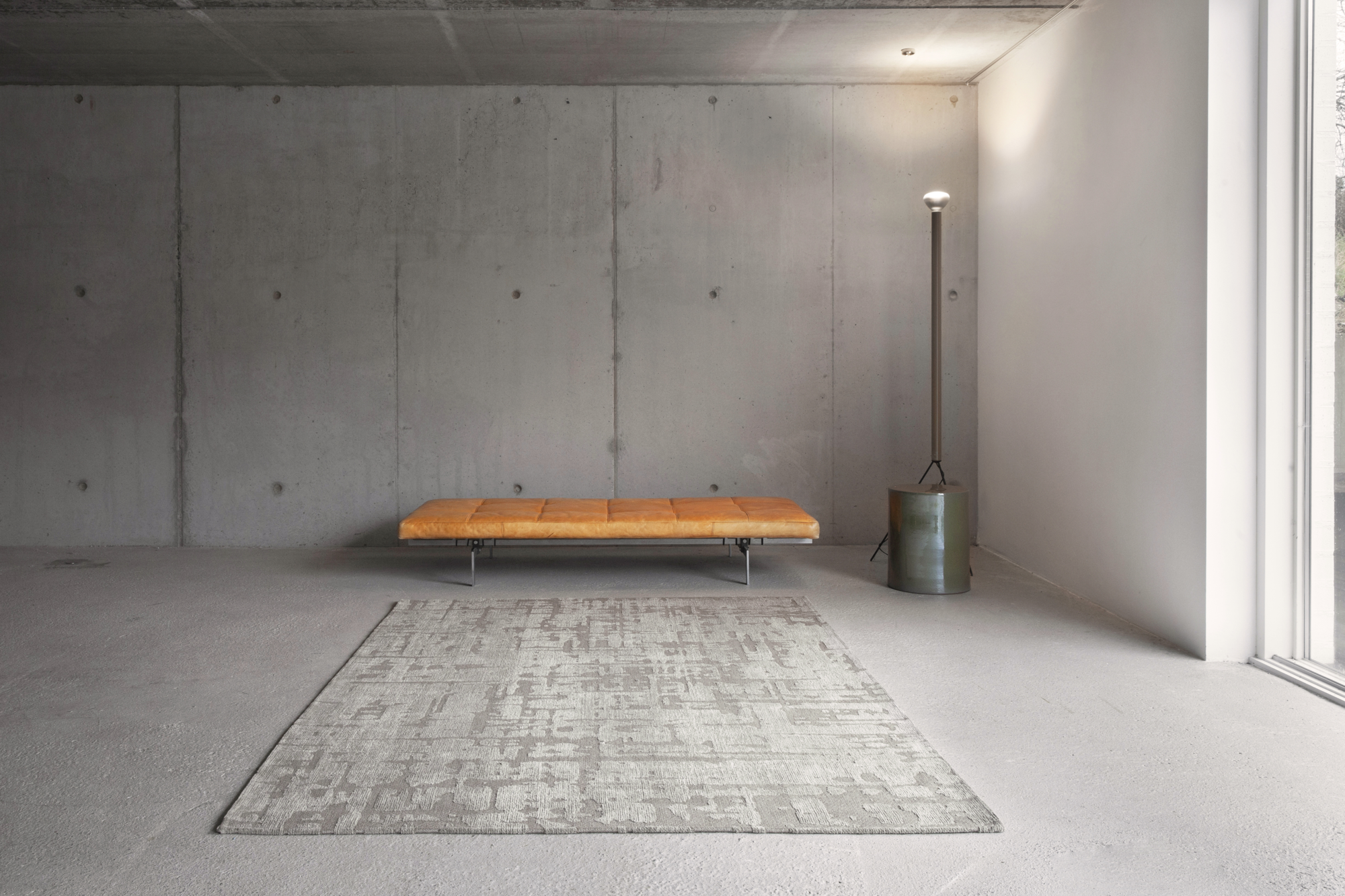 Ecorugs vloerkleed Baobab beige ∅ 240 cm