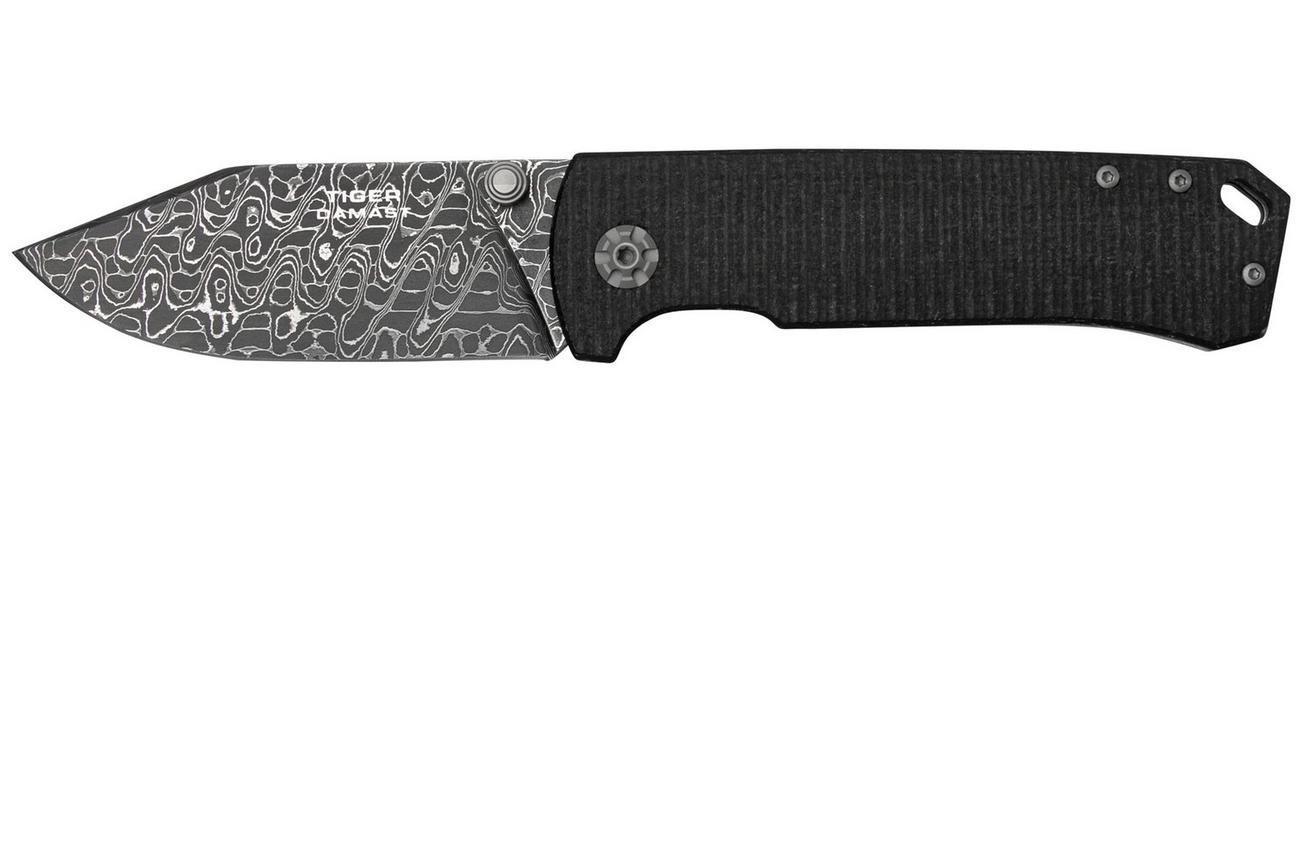 Böker Tiger-Damascus 111103DAM, damast staal, zakmes