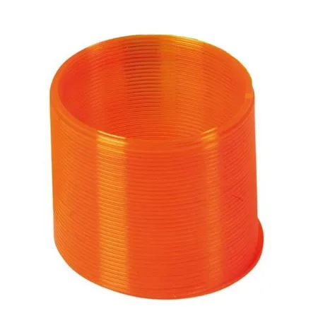 Happy People 60681 Neon-Spirale, einfarbig, ca. 7,5cm, orange