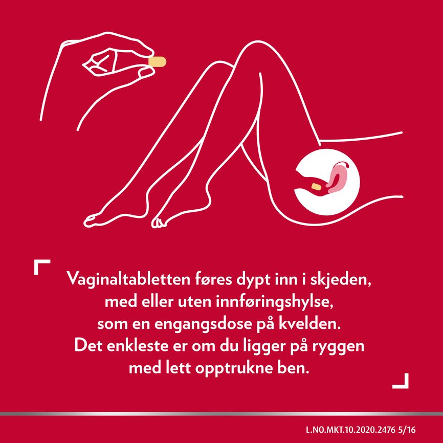Canesten vaginaltabletter 100 mg