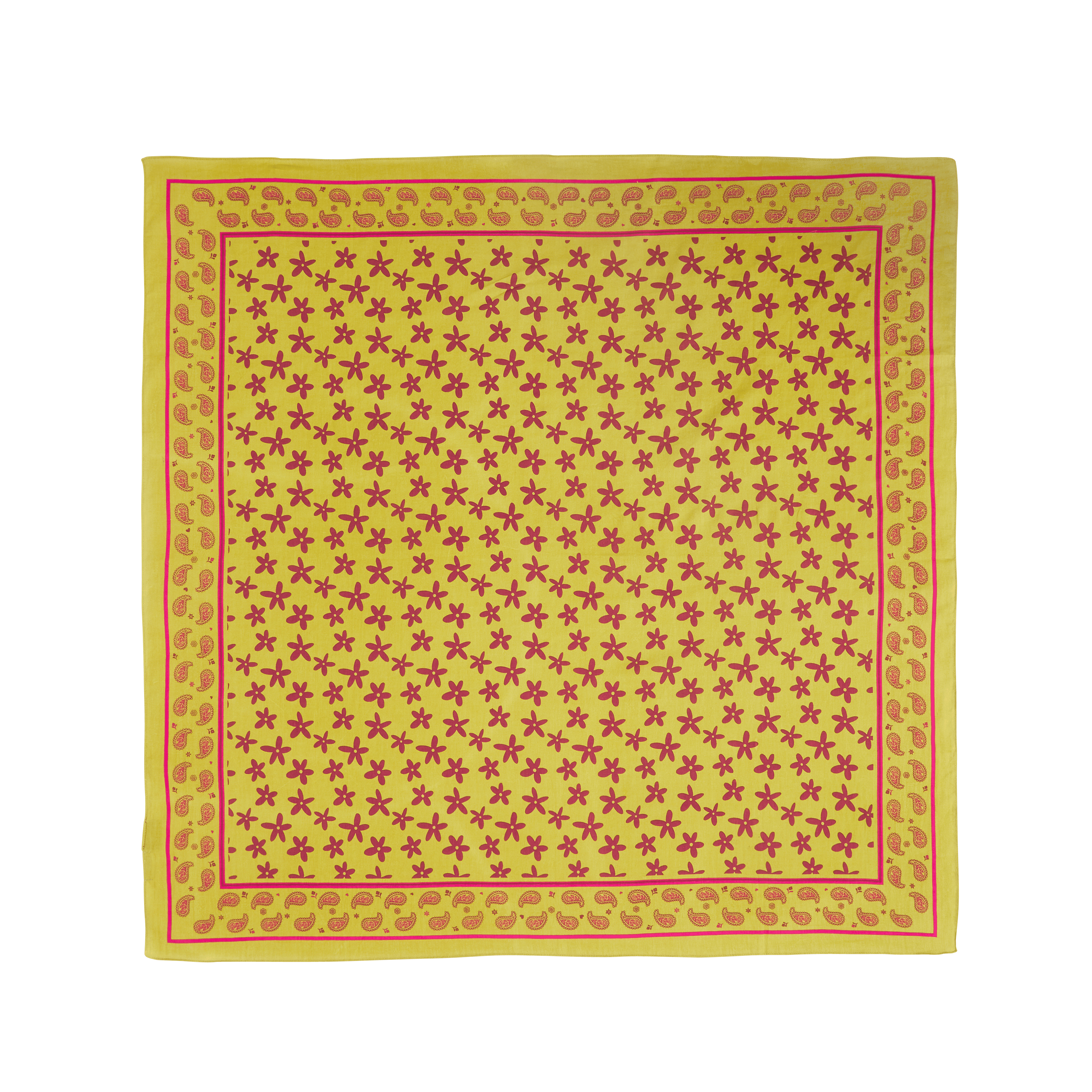 SERVANE - Foulard en coton biologique | Vert