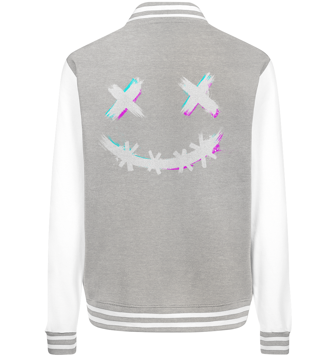 DartSturm - Scary Smile - Weiß - College Jacket