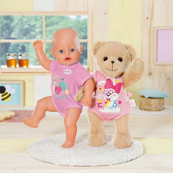 BABY born - Bamse Bjørn pink 36cm